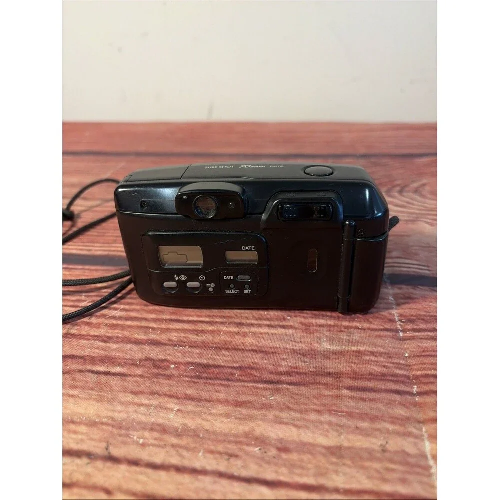 Canon 35mm Film Camera Compact Sure Shot 70 Zoom Date P/R